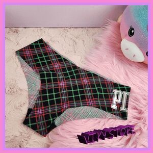 NWT VS PINK Plaids & Checks Cheekster: XL Multicolor Chic!  NWT